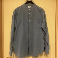 coenスタンドカラー長袖シャツ L