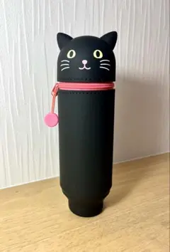 猫デザイン シリコンペンケース