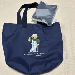 POLO BEAR トートバッグ ネイビー