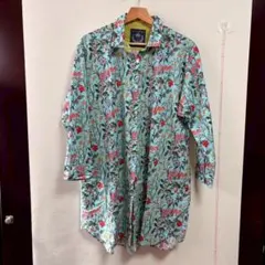 MINATONO TENRANKAI花柄 長袖シャツ/商品No.22のサムネイル