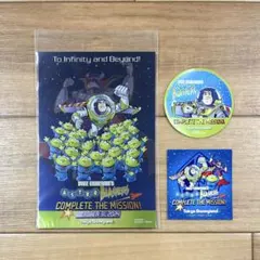 バズライトイヤー　アストロブラスター　ポストカード　ステッカー　シール