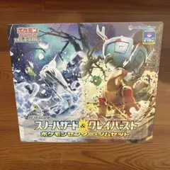 《新品未開封》ポケモンセンター ジムセット スノーハザード & クレイバースト