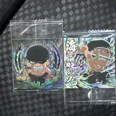 ワンピース大海賊シールウエハースLOG.6 ゾロ シークレット SEC レア