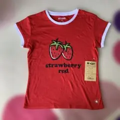 ストロベリーレッド Tシャツ 半袖
