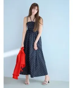 lilybrown ボリュームリボン2way ワンピース