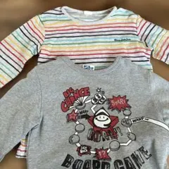 Moujonjon長袖カットソー　トレーナー 2点セット