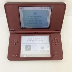 ニンテンドーDSi LL　ワインレッド　本体