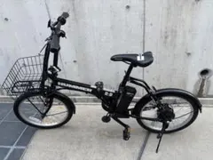 HUMMER 電動付き自転車　バスケット付き　ブラック HUMMER 電動付き自転車バスケット付きブラック