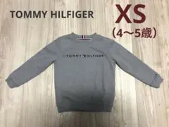 【TOMMY HILFIGER】グレー トレーナー トミーヒルフィガー XS
