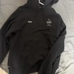 F.C.Real Bristol ブラック フード付きトレーナー