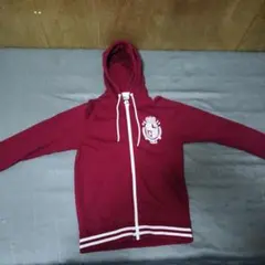 LACOSTE 赤 フルジップパーカー