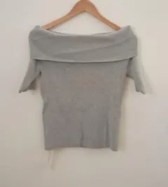 【新品·未使用·タグ付】AZUL by moussy マウジー オフショル 半袖