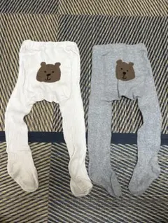 ベビータイツ／GAP／クマ