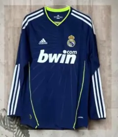 10/11 レアル アウェイ 長袖 無地 L