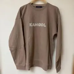 早い者勝ち　KANGOL ロゴトレーナー Lサイズ ブラウン
