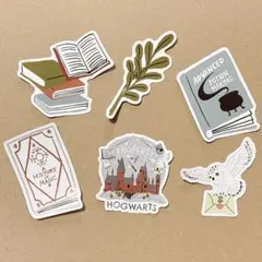 ハリーポッター ステッカー ホグワーツ ヘドウィグ 魔法薬学 教科書