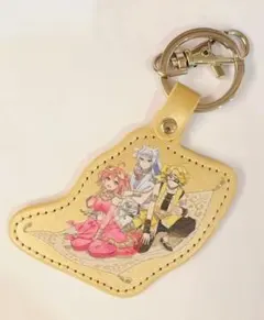カラフルピーチくじ D賞　のあ たっつん どぬく 合皮キーホルダーのサムネイル