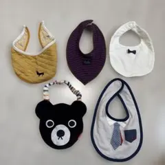 スタイ・よだれかけ5点セット