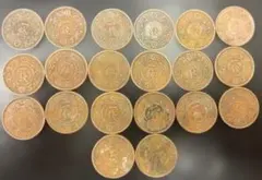 ⑧桐1銭青銅貨 100枚まとめセット 【古銭雑銭】 - メルカリ