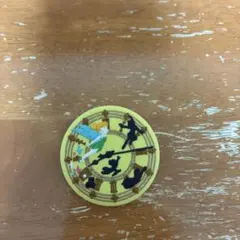 Disney Characters 刺繍缶バッジビスケット2 のピーターパン