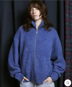 メゾンスペシャル　カレッジブルゾン　ネイビー MAISON SPECIAL（メゾンスペシャル） ブルゾン FREE ネイビー