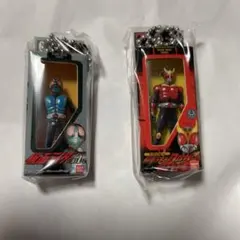 仮面ライダー ソフビパッケージチャーム クウガ＆旧1号(シークレット)2個セット