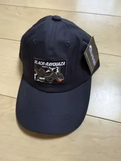ポケモン キャップ 帽子 ブラック　レックウザ　新品のサムネイル