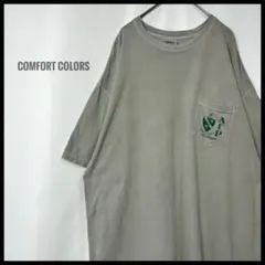 COMFORT COLORS ミリタリー　ダメージ加工　半袖Tシャツ カットソー