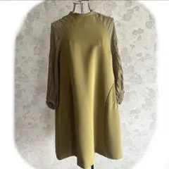 【美品】スナイデル　Aラインミドルワンピース