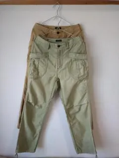 (週末価格)A BONTADE Fatigue Trousers 2本　Sサイズのサムネイル