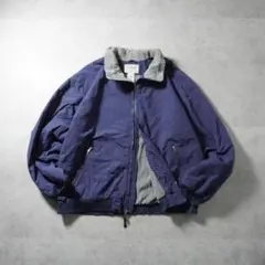 L.L.Beanウォームアップジャケット裏フリース シンサレート ネイビー 古着