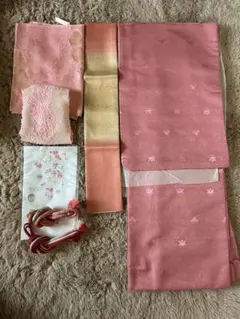 お着物　帯揚げ　重ね衿　帯締め　セット