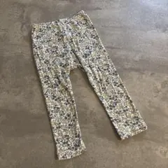 UNIQLO❤︎リブレギンス　花柄 90