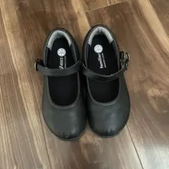 asics familiar ブラック フォーマルシューズ