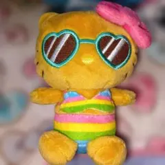 ハローキティ日焼けキティビキニサングラスぬいぐるみマスコット激レア完売