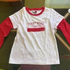 TOMMY HILFIGER 長袖Tシャツ M ホワイト/レッドのサムネイル