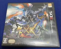 中古ソフトセット　モンスターハンターX 、4G.XX ニンテンドー3DS