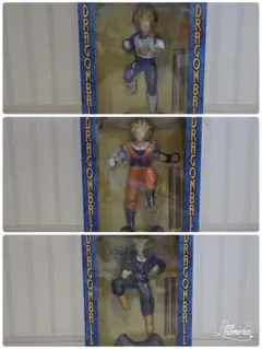 【未使用】ドラゴンボールZ DXディスプレイフィギュア 3体セット