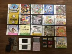 【まとめ売り】NintendoDSライト ゲームボーイアドバンスSP カセット