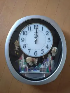 美品】SEIKO からくり時計 電波時計 ウェーブシンフォニークリスマス