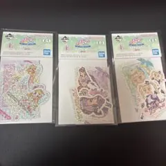 アイカツ 一番くじ Ｅ賞 ステッカー 星宮いちご 紫吹蘭 藤堂ユリカ