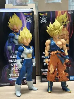 ドラゴンボール SMSP 孫悟空 ベジータ ゲンキダマツリ フィギュア セットのサムネイル