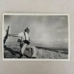 【未使用】ロバート・キャパ『兵士の死』ポストカード