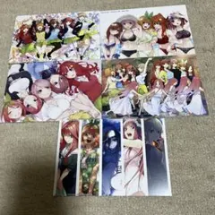 五等分の花嫁　非売品　黒板アート選手権　ポストカード