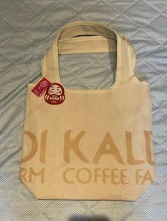 【新品未使用】KALDI トートバッグ（2026福袋）　手ぬぐいエコバッグ付き