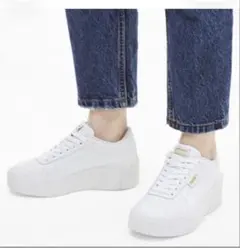 【新品】PUMA プーマ CALI ウェッジ 厚底 スニーカー (24cm)