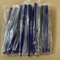 ノベルティ　中国東方航空 ノック式　油性ボールペン20本 青インク 新品未使用