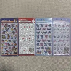 正規品　ボンボンドロップシール　ディズニー　4枚セット