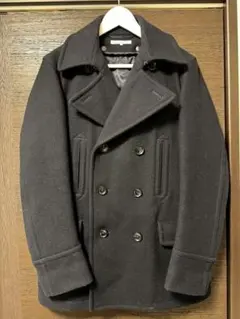 美品「グリーンレーベル」ピーコート