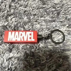 MARVEL ロゴ キーホルダー レッドのサムネイル
